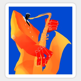 Consumed by Jazz Sticker